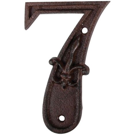 Numéro de maison - L 1,1 x l 8 x H 11,8 cm - 7 - Livraison gratuite