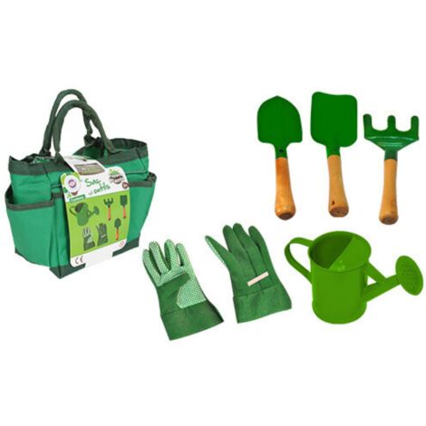 Kit outils jardinage 6 pièces dès 3 ans