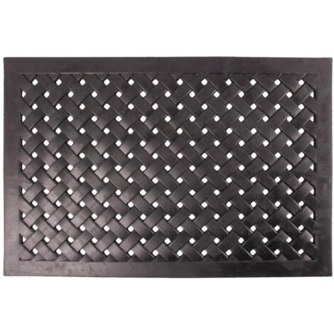 Paillasson caoutchouc tressé rect. 45x75cm (1/2)