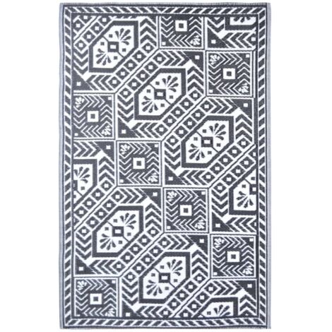 Tapis d'extérieur motifs géométriques (1/5)
