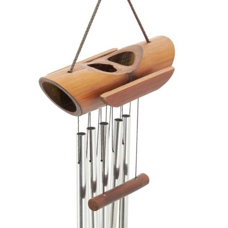 Carillon extérieur en bambou et métal 45 cm (1/5)