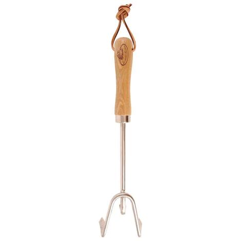 Râteau 3 dents bois acier jardinieres et pots (1/5)