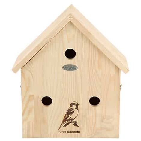 Nichoir Moineaux 36 cm : Abri idéal pour Vos Oiseaux  (1/5)