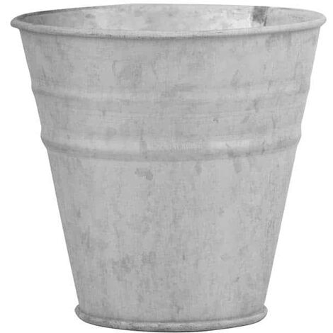 Pot de fleurs Zinc 12 cm (1/3)