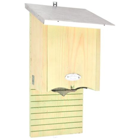 Abri chauve-souris pin et zinc (1/6)