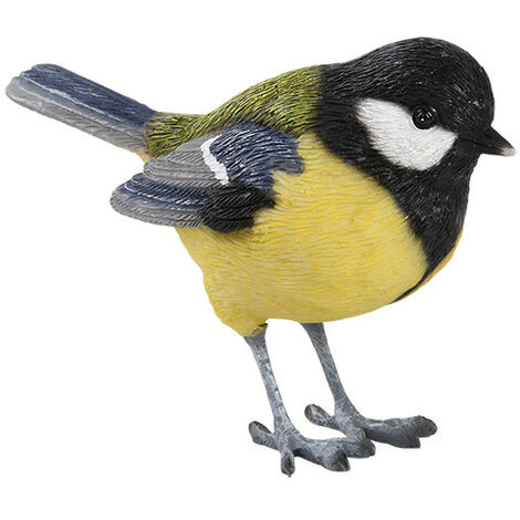 Mésange charbonnière 12cm Déco résine (1/10)