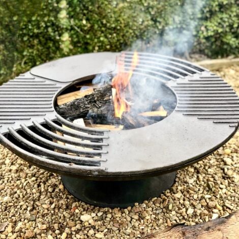 Grille Plaque en fonte BBQ Brasero