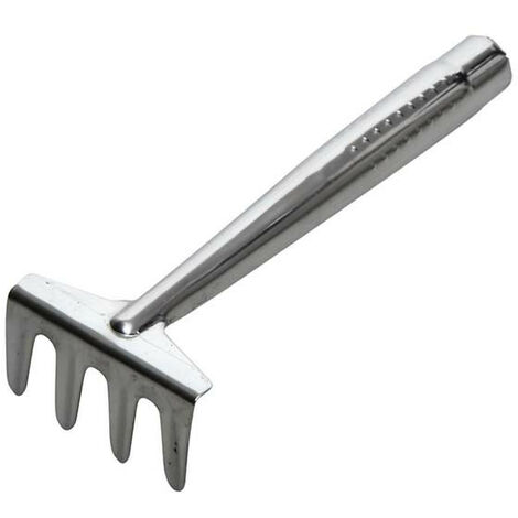 Mini râteau inox Jardin intérieur (1/2)