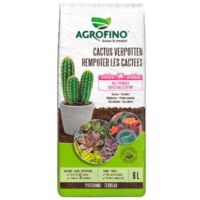 Terreau cactus et plantes grasses Agrofino 5 semaines de nutrition 6L
