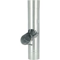 Récupérateur d'eau de pluie en zinc rabattable – Volume 40L – Pour gouttières – Économie d'eau pour jardin et ménage – Water In The Garden