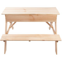 Carré potager pour enfant - L 78,8 x P 40,6 x H 50 cm - Bois - Livraison gratuite