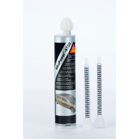 SikaPower4720 Karosseriekleber195ml schwarz 2-K hochfest (1/2)