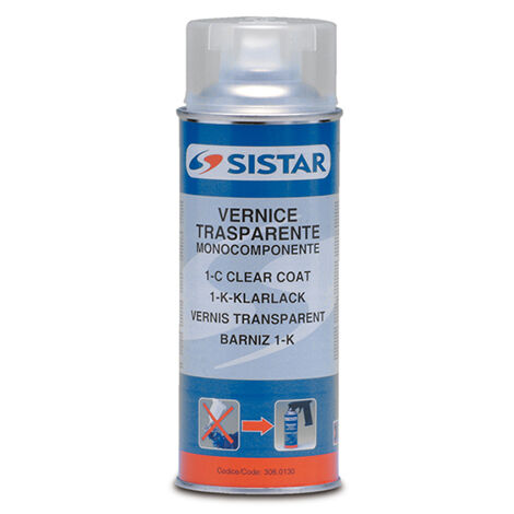 SISTAR 750.680061 SPRAY TRANSPARENT GLOSS 2K 400 ml
