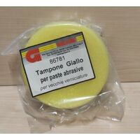 GELSON 86781 TAMPONE GIALLO PER PASTA ABRASIVA 150X52