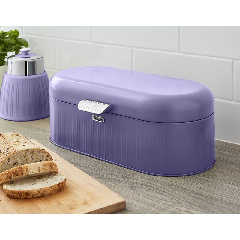 Swan Retro Microwave - Purple 