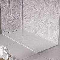 Receveur de douche en pierre naturelle extra plat à poser 90x130cm - italien marbre - ORIGINE