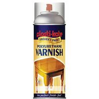 PlastiKote - Varnish Spray Clear Gloss 400ml