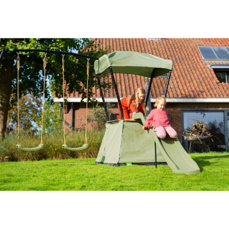 Aire de jeux balançoire et toboggan Exit Toys Ivy
