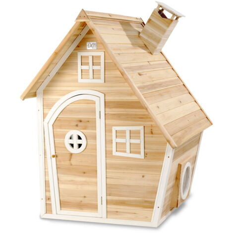 Maisonnette en bois pour enfants Fantasia 100 Naturel - Exit Toys