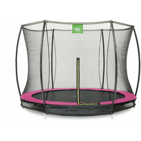 Trampoline Reverso ø 366 cm- 12FT- Filet intérieur, Matelas de protection  réversible et Echelle