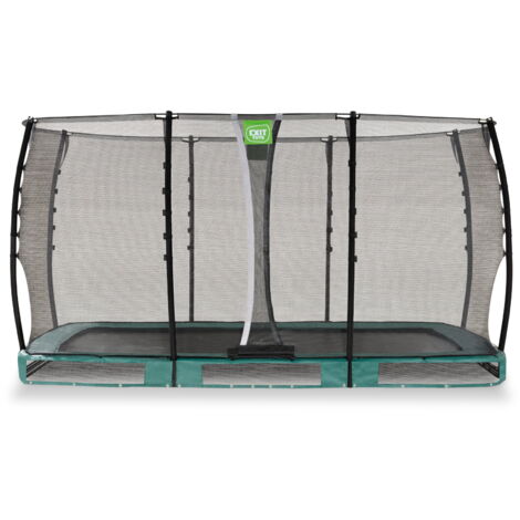Trampoline enterré EXIT Allure Classic 214x366cm - vert (1/5)