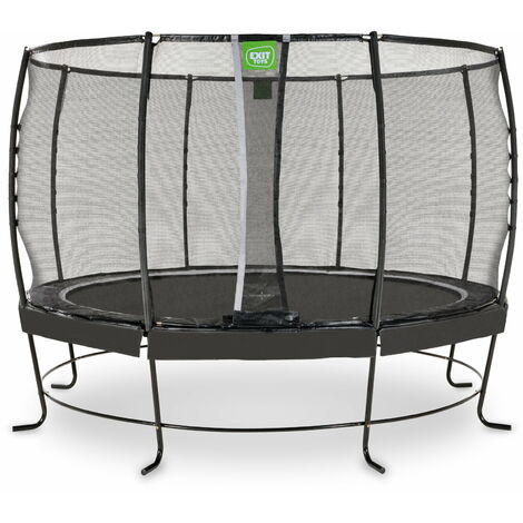 Trampoline EXIT Lotus Premium ø366cm - noir (1/5)