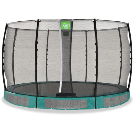 Trampoline enterré EXIT Allure Classic ø366cm - vert (1/5)