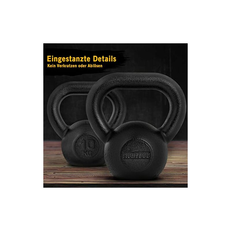 CRIVIT Kettlebell de 20 kg, en fonte massive