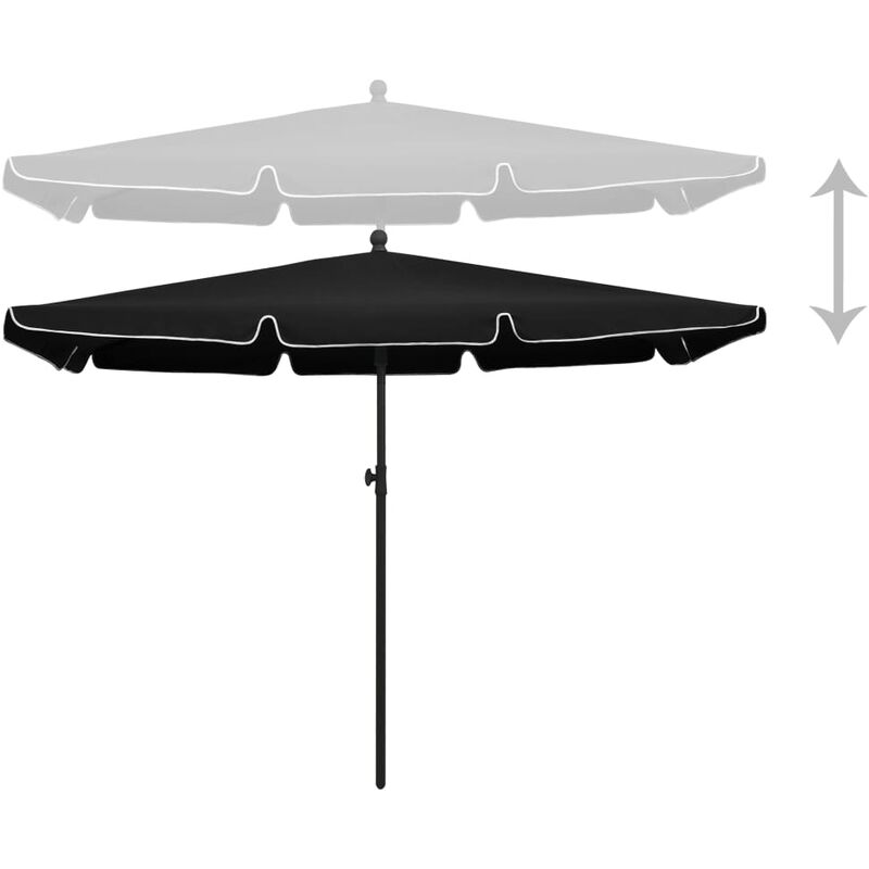Housse de parasol double Venice 160 x 70 x 30 cm – Concept Usine