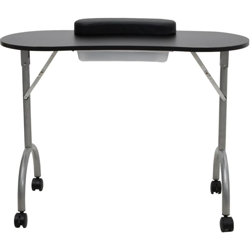 Table de Manucure Portable Table de Manucure Simple avec Meuble de