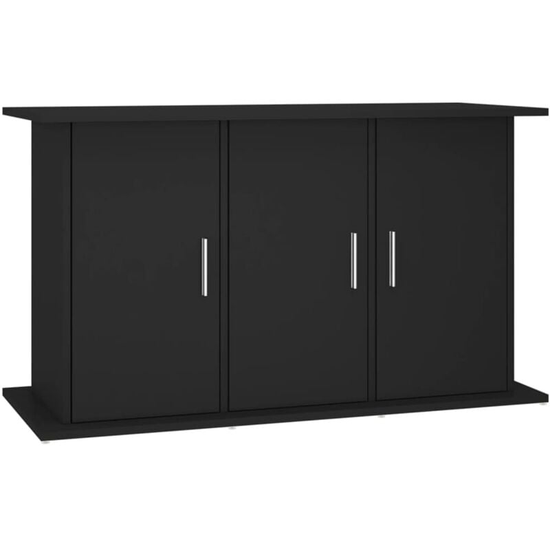 Support pour aquarium noir 101x41x58 cm bois d'ingénierie 4