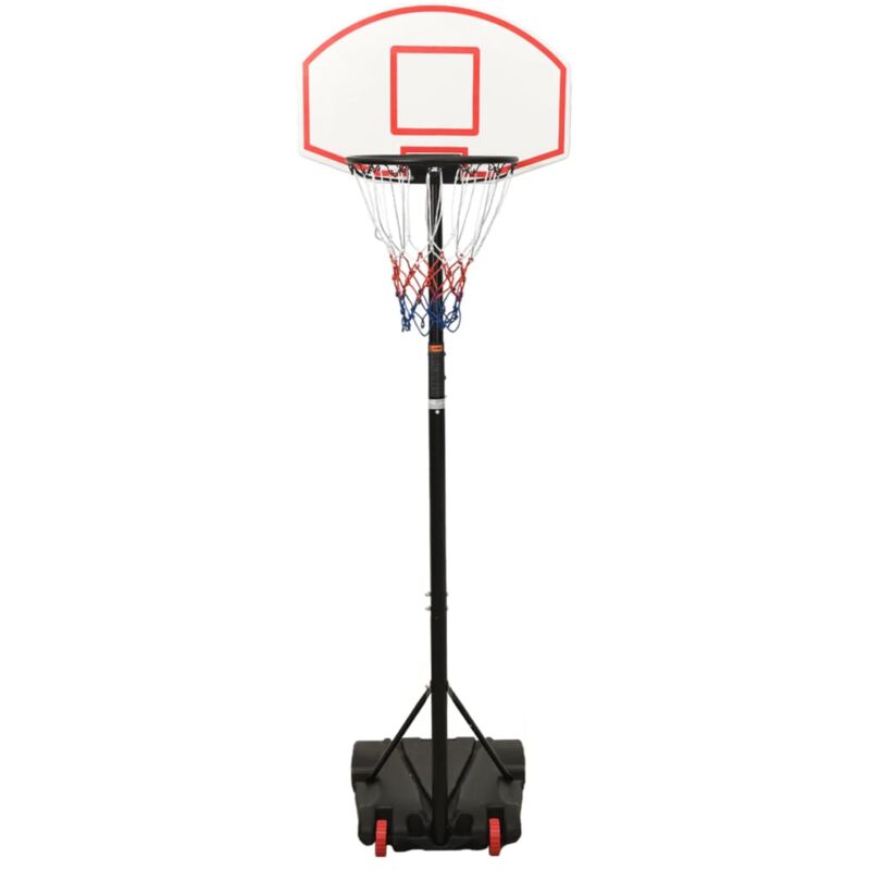 vidaXL Support de basket-ball Blanc 258-363 cm Polyéthylène