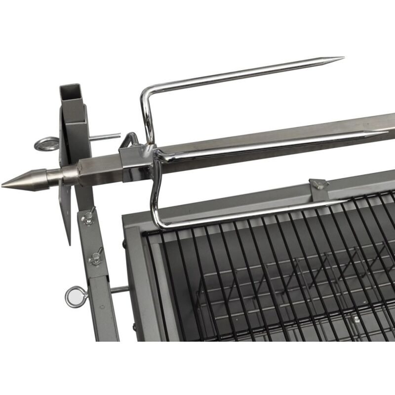 Bague Support/limiteur Pour Rôtissoire Barbecue - Acier Inoxydable, Pour Stabilité Et Rotation