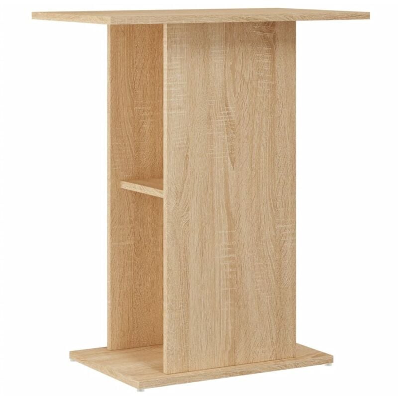 Support pour aquarium chêne sonoma 60,5x36x72,5 cm vidaXL 3