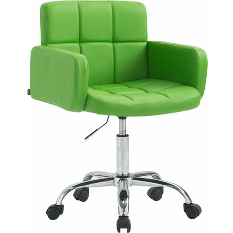 Chaise de travail Los Angeles similicuir Vert (1/4)