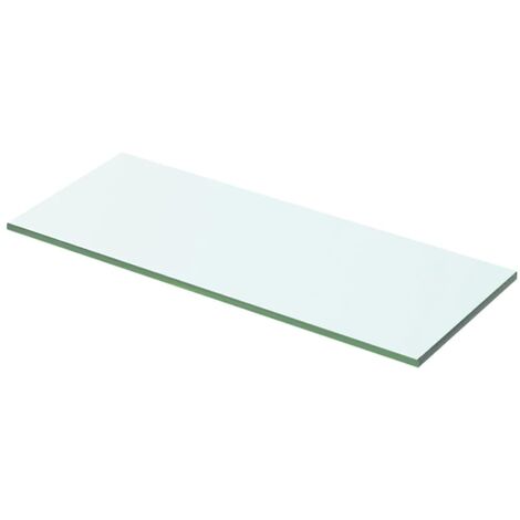 Ensemble de 2 étagères en verre avec conception élégante disponible en différentes tailles Taille : 50 x 15 cm