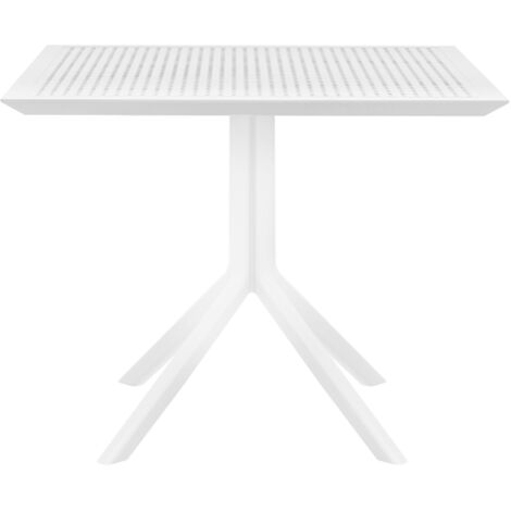 CLP – Table de jardin Sky 80 cm – Polypropylène UV-résistant – Hauteur 74 cm – Pour terrasse et balcon – Table légère et durable