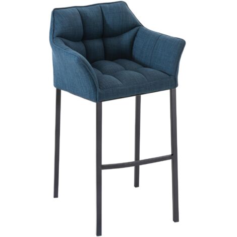 Barhocker Damaso B Stoff mit 4-Fuß Gestell (1/5)