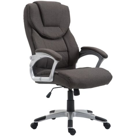 Siège de chaise de bureau pratique et ergonomique en différentes couleurs tissu colore : gris foncé (1/5)