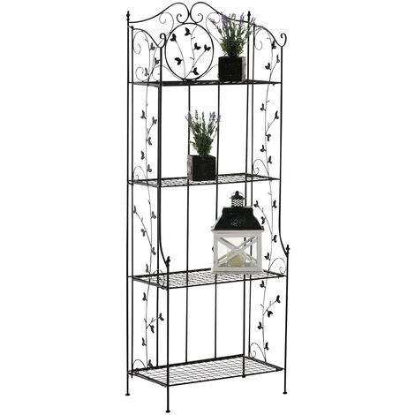 Etagère en fer forgé Arona Noir