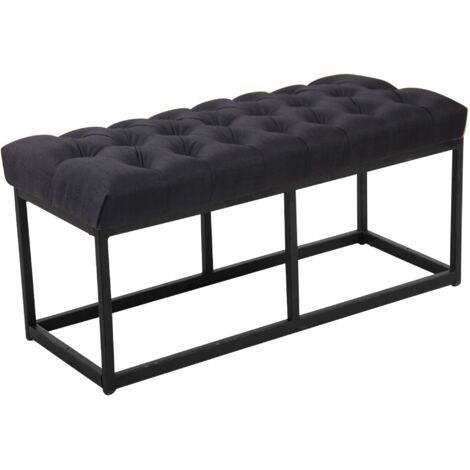 Banquette Amun B Tissu Noir 100 cm (1/4)