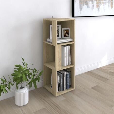 Armoire d'angle Chêne sonoma 33x33x100 cm Bois d'ingénierie vidaXL