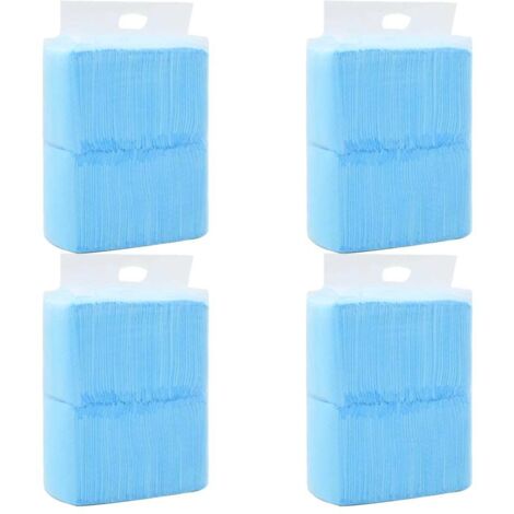 Tapis d’hygiène pour chiens 400 pcs 60 x 45 cm Tissu non tissé vidaXL