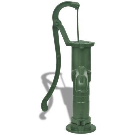 Pompe à eau de jardin avec support Fonte
