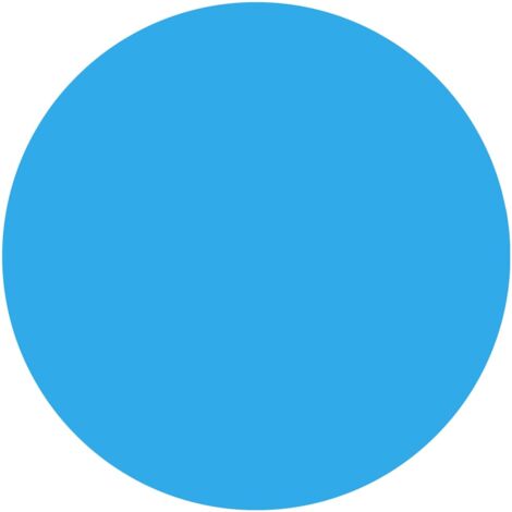 Round Pool Cover 488 cm PE Blue