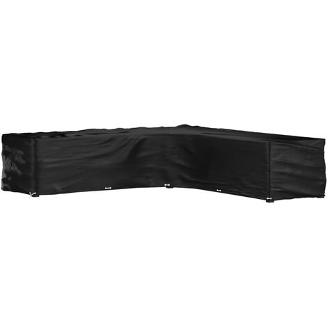 Housse de salon de jardin en forme de L 20 œillets 300x300x70cm vidaXL
