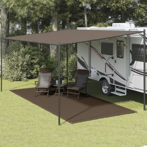 vidaXL Tent Carpet 250x500 cm Brown