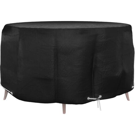 Housse pour meubles de jardin 10 œillets Ø230x90 cm rond vidaXL