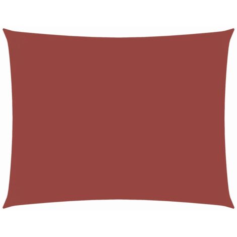 Vidaxl – Voile d'ombrage rectangulaire 4x6 m en tissu oxford enduit PU – Résistant aux UV et à l'eau – Fixation en acier inoxydable incluse (1/9)