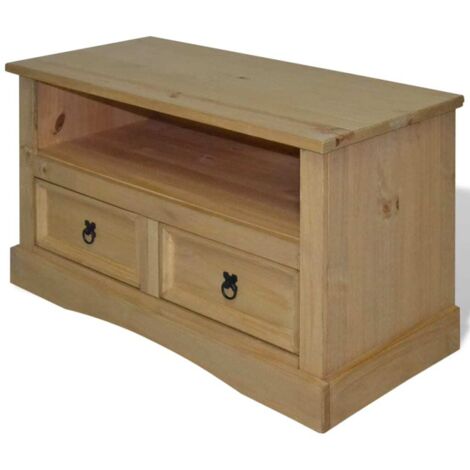 vidaXL TV Cabinet Mexican Pine Corona Range 91x43x56 cm (1/5)